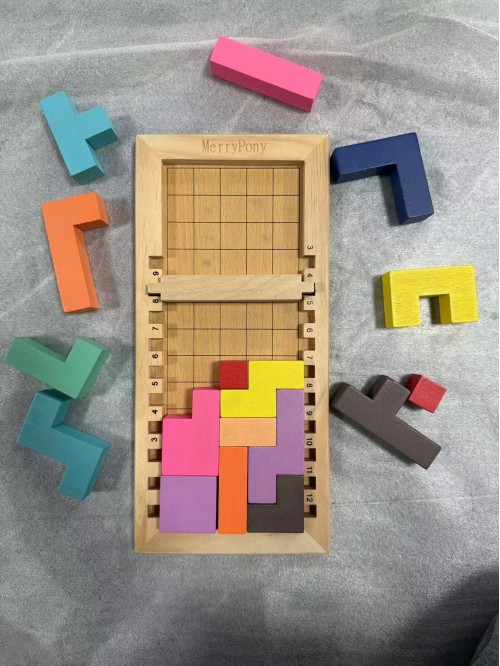 MerryPony,Wooden Puzzle, A Montessori Toy Gift for...